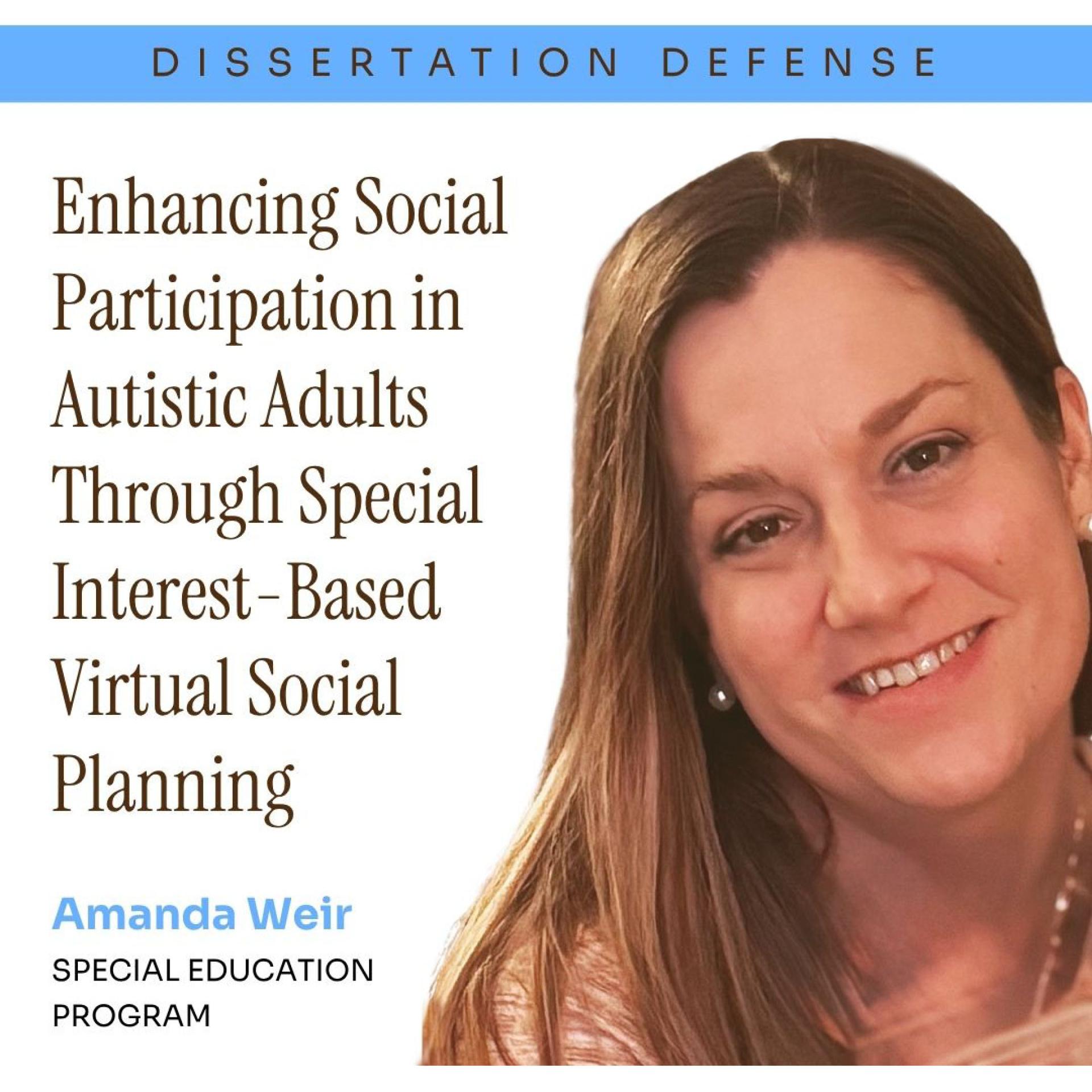 Amanda Weir dissertation