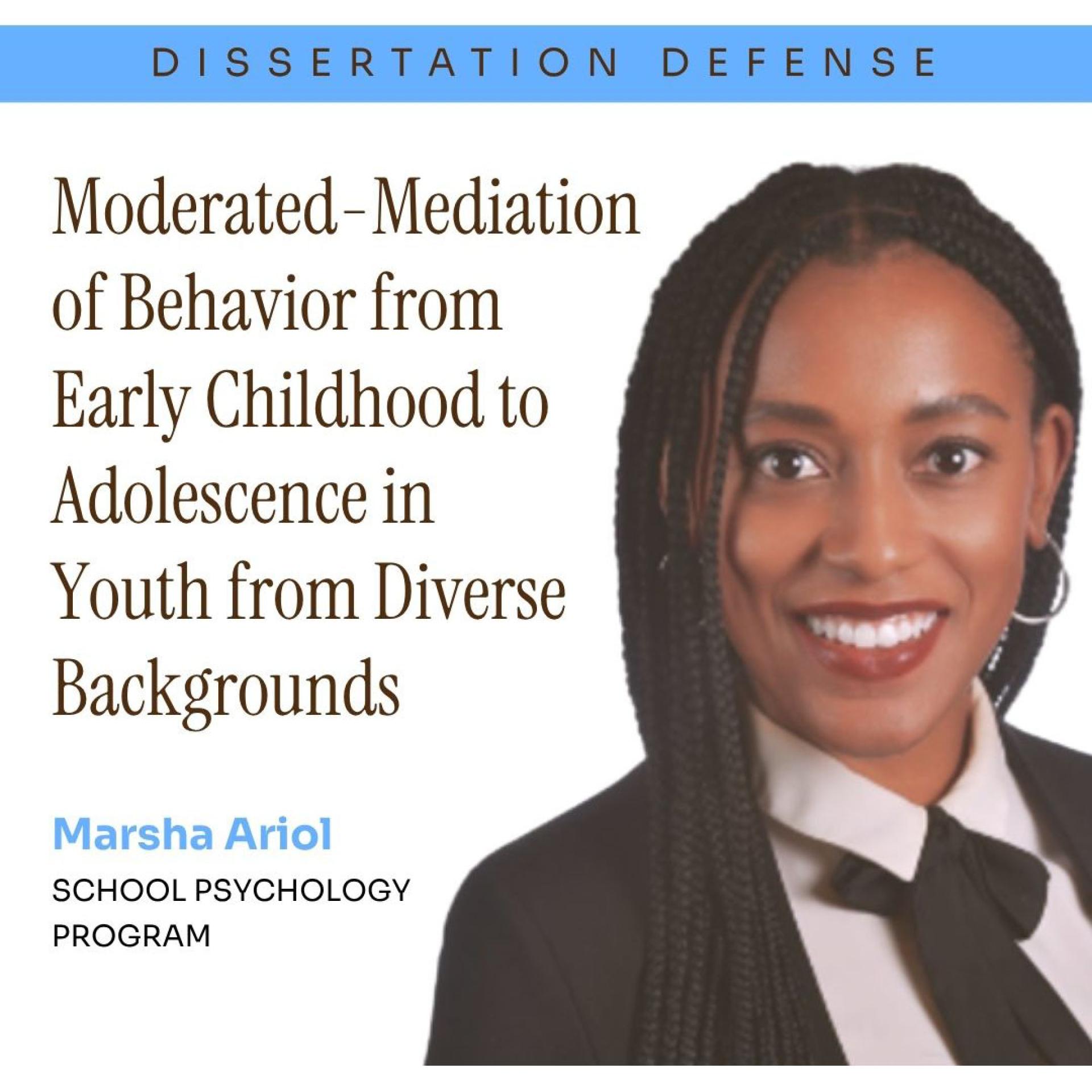Marsha Ariol dissertation