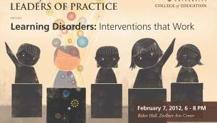Learning Disorders: Interventions that Work