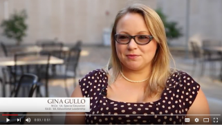 Gina Gullo, Educational Leadership, M.Ed. Special Ed, '14 and Ed.D. Educational Leadership, '16  video testament